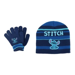 Sombrero y guantes Textiel Trade para niños talla única para la mayoría de Disney Lilo & Stitch - Imagen 1 de 4
