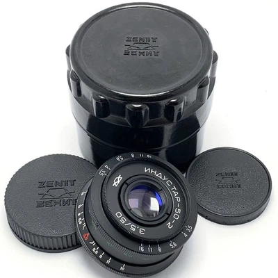 ⭐ NEW ⭐ INDUSTAR 50-2 f3.5/50mm - Serviced - MADE in USSR s/n 86030330 - Image 1 of 4