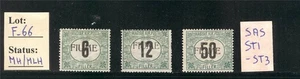 F_66. FIUME.1918 SEGNATASSE Set. Top Lebenslauf! MH/MLH - Bild 1 von 1