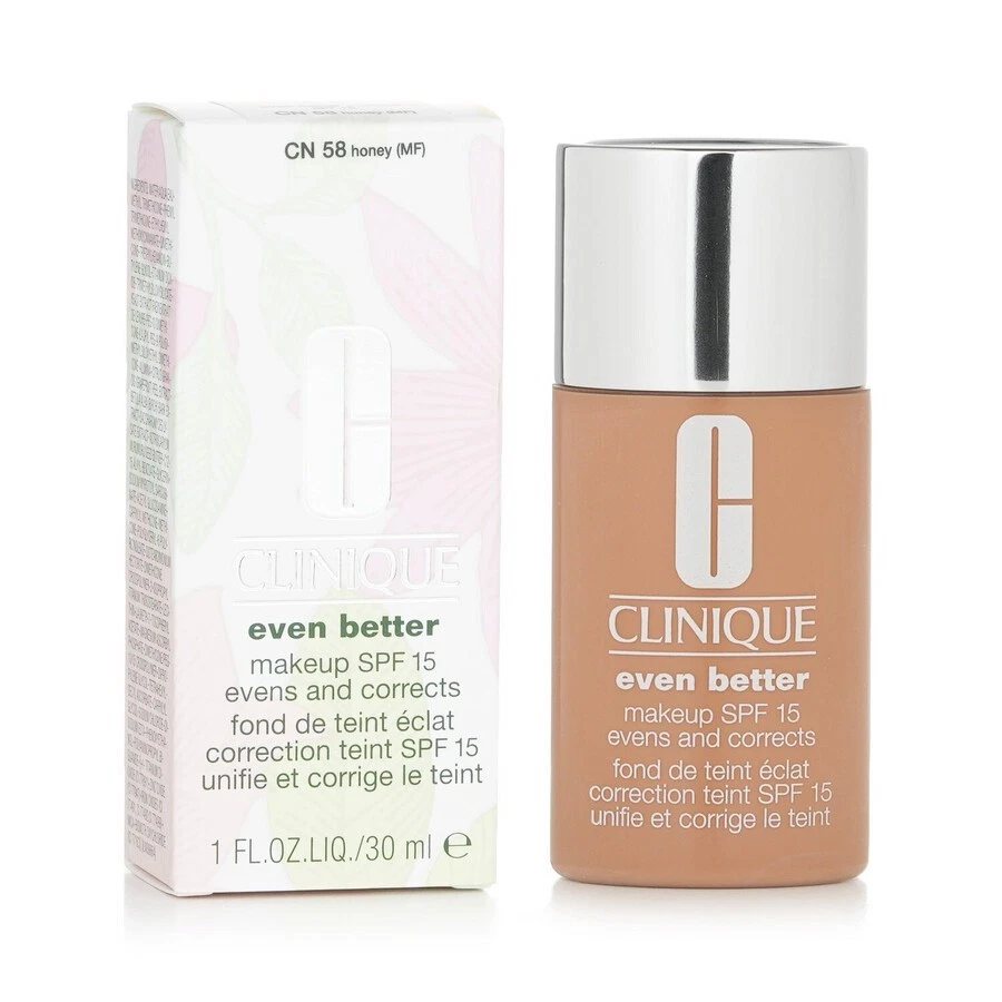 Clinique Even Better Foundation Makeup SPF 15, CN 58 Honey 1oz 30ml (4650) - Image 1 of 1