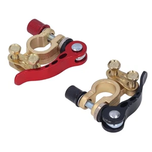 2PCS Car Battery Terminal Connector Quick Disconnect And Release Positive Tool - Picture 1 of 22