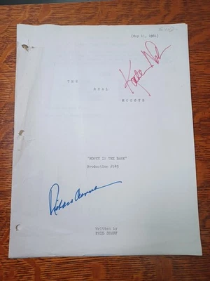 1961 The Real McCoys Script # 145 Signed - Kathleen Nolan & Richard Crenna JRR7 - Image 1 of 4