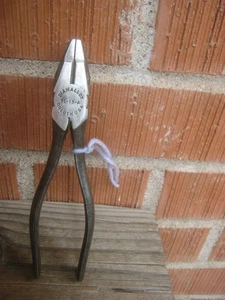 Post WW2 US Army Signal Corps Diamond TL-13-A Pliers / CE-33 Linemans's Tool Kit - Bild 1 von 9