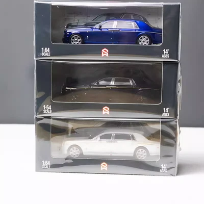 Street Wear 1: 64 Rolls-Royce Phantom Seven Generation Phantom Alloy Car Model - Image 1 of 4