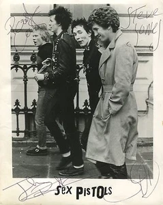 Sex Pistols Sid Vicious SIGNED Photo 1st Generation PRINT No'd + Certificate /4 - Picture 1 of 1
