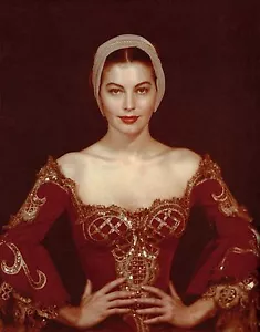 AVA GARDNER Fotografie VON MAN RAY 1950 Surrealist PHOTO 8x10 PICTURE - Bild 1 von 1