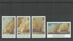 ALDERNEY-A52-55-BATTLE OF LAHOGUE-MNH - Picture 1 of 1
