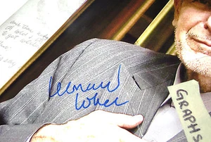 Leonard Cohen Signed Autographed 8x10 - Picture 1 of 3