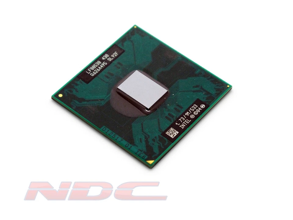 Intel Celeron M 430 Processor SL92F 1.73GHz 533MHz 1MB cache Socket  PPGA478 - Image 1 of 1