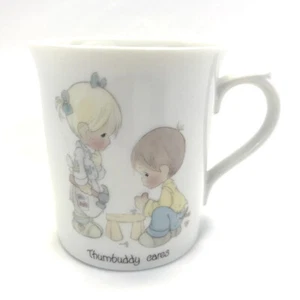 Precious Moments Thumbuddy cares mug 1984 - Picture 1 of 3