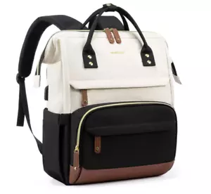 LOVEVOOK 17" Laptop Backpack for Women, Work Bag with USB & Large Capacity - Picture 1 of 7