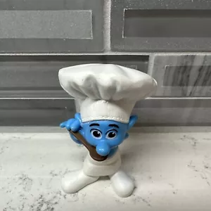 Peyo Smurf Chef Made for McDonalds 2011 Taste Testing Spoon PVC Figurine 3" - Picture 1 of 4