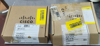 2x Cisco HWIC-2FE 2-port Layer 3 Fast Ethernet High-speed WAN Interface Card NEW - Image 1 of 2