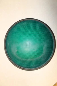 Vintage Eagle Traffic Light Cover w/Gasket, 12in plastic, Green - Picture 1 of 4