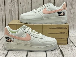 Nike Women’s Air Force 1 Low Sun Club White Pink Size 7.5 DJ9944‑100 - Picture 1 of 8
