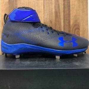 NEW Under Armour 1278699-014 Harper One Mid ST Cleats Men's SZ 14 - Picture 1 of 12