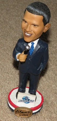 Barack Obama Lakewood BlueClaws Bobblehead 2012 - Stadium Giveaway Cover
