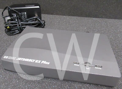 J2591A HP JETDIRECT EX Plus 10Mbps Fast Ethernet RJ45/BNC External Print Server - Image 1 of 2