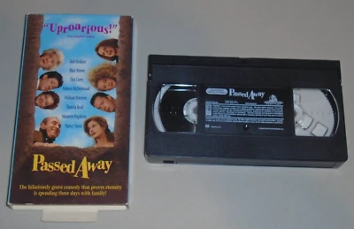 Passed Away (VHS) Frances McDormand/Bob Hoskins/Tim Curry 1992 comedy - Image 1 of 2