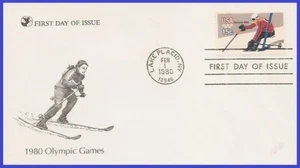 USA3 #1796 U/A READERS DIGEST FDC Winter Olympics Downhill Skier - Picture 1 of 1