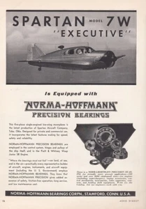1940 Spartan Executive Aircraft ad 11/16/2023g - Picture 1 of 1