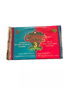 Carte collezionabili Upper Deck Comic Ball serie 3 1992 sigillate nuove confezioni Looney Tunes - Foto 1 di 2