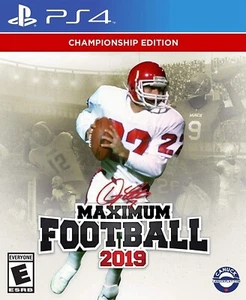 Doug Flutie's Maximum Football (Sony PlayStation 4 PS4, 2019) TESTED WORKS - Picture 1 of 1