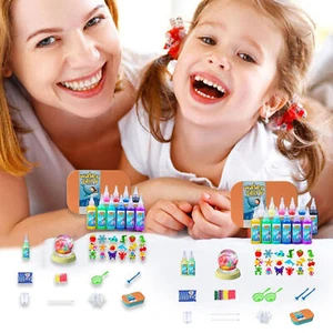Kit de juguetes mágicos de agua para elfos hágalo usted mismo juguetes de criaturas de vida marina kits de manualidades coloridas 3D - Imagen 1 de 14