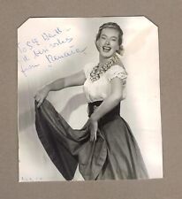 RENATA - ORIGINAL HAND-SIGNED PHOTO  1957 CABARET SINGER & DANCER