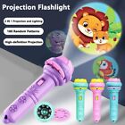 Projector Flashlight Bedtime Story Book Early Education Toy Torch Lamp Toy