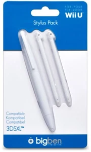 BigBen 3x Style Ensemble Eingabe-Stift Marqueurs pour Nintendo Wii U Manette 3DS - Photo 1/3