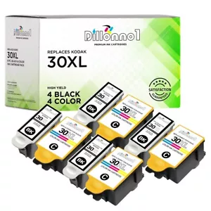 8PK For Kodak 30XL Ink Cartridges For ESP Office 2150 ESP Office 2170 Printer - Picture 1 of 4