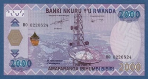 RUANDA / RWANDA -- 2000 FRANCS ( 1.12.2014 ) -- UNC -- HO -- PICK 40 . - Picture 1 of 2