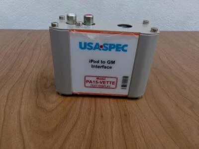 USA SPEC  ( PA15-VETTE ) IPOD TO GM INTERFACE ADAPTER  TEXT DISPLAY UNUSED - Image 1 of 4