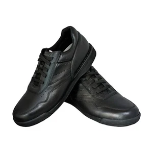 NEW ROCKPORT Prowalker Size 11M Black M7100 Mens Arch Support Walking Shoes Box - Picture 1 of 20