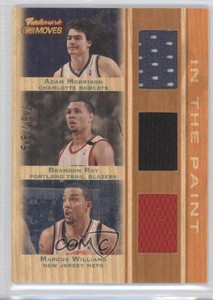 2007-08 Topps Trademark Moves Orange In the Paint /99 Brandon Roy Adam Morrison