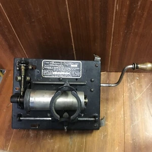 Edison Amberola Model 30 Phonograph Motor, Crank And Needle Holder Parts/repair - Picture 1 of 9