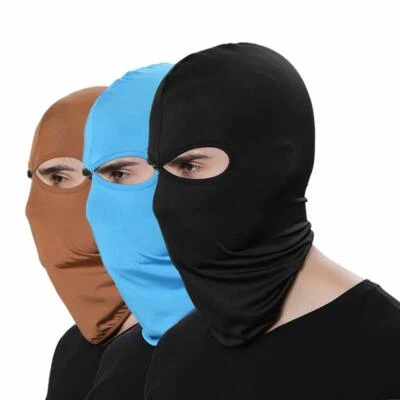 Outdoor Cycling Balaclava Summer UV Windproof Full Face Cover Mask Heda Hood US - Image 1 of 4