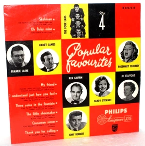 Popular Favourites No. 4 Various Artists 33RPM 10" Mono Vinyl LP Philips Records - Picture 1 of 10
