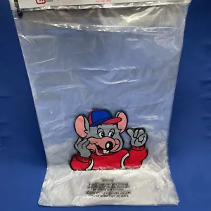 Vintage Chuck E Cheese Show Biz durchsichtige Tasche Posten (10) NEU Ticket Zuckerwatte Beutel - Bild 1 von 17