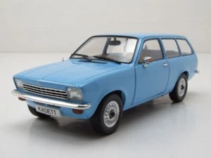Opel Kadett C Caravan Kombi 1973 hellblau Modellauto 1:24 Whitebox - Bild 1 von 9
