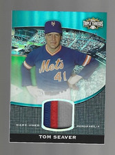Tom Seaver HOF 2011 Topps Triple Threads Unity Relics Patch 1/3 ⚾