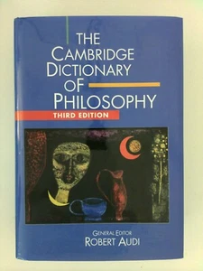 Cambridge Dictionary of Philosophy (2015, Hardcover, THIRD edition) Ex-library - Picture 1 of 2