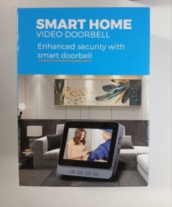 Smart Home 4.3" Video Timbre Pantalla Hogar Intercomunicador Inalámbrico HD Video Monitor - Imagen 1 de 5