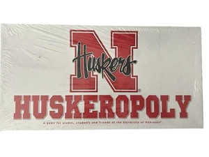 Huskeropoly New and Sealed -University of Nebraska Huskers Monopoly Board Game - Picture 1 of 2