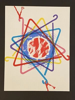 Litografia original JR “Auto Tire Dinner Triangle, 1975 - Imagem 1 de 3