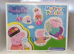 Peppa Pig My first puzzles - Clementoni 4 Puzzle NEU - Bild 1 von 4