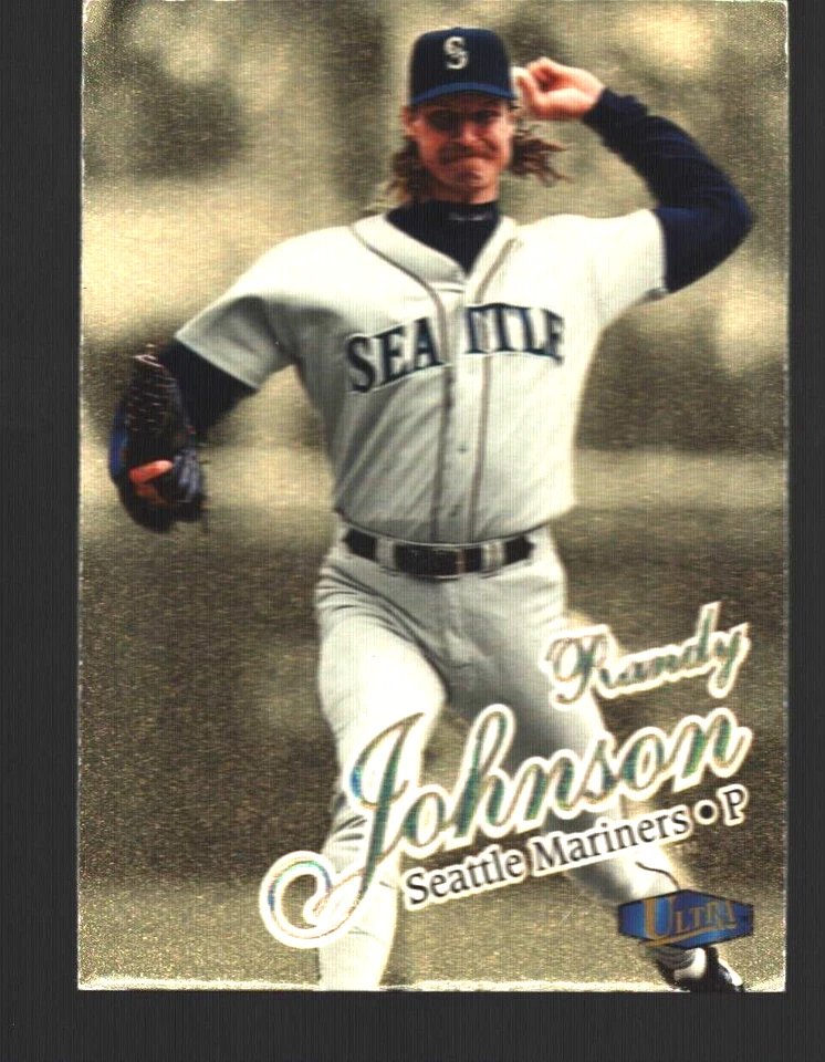 1998 Ultra Randy Johnson Gold Medallion #80G - Image 1 of 2