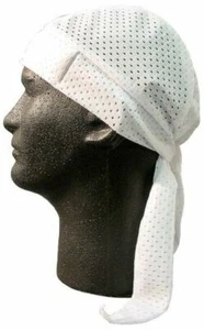 Surgical Chemo Stretch Mesh Skull Cap WHITE by Sparkling Earth 204-001 - Picture 1 of 1