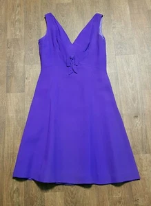 Susan Small Dress Vintage 1960s Designer Susan Small Cocktail Dress Size 12/14 - Picture 1 of 5